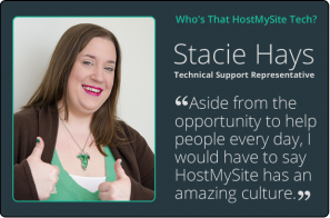 Stacy Hays Tech Support Profile