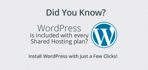 How to install WordPress with just a few clicks!